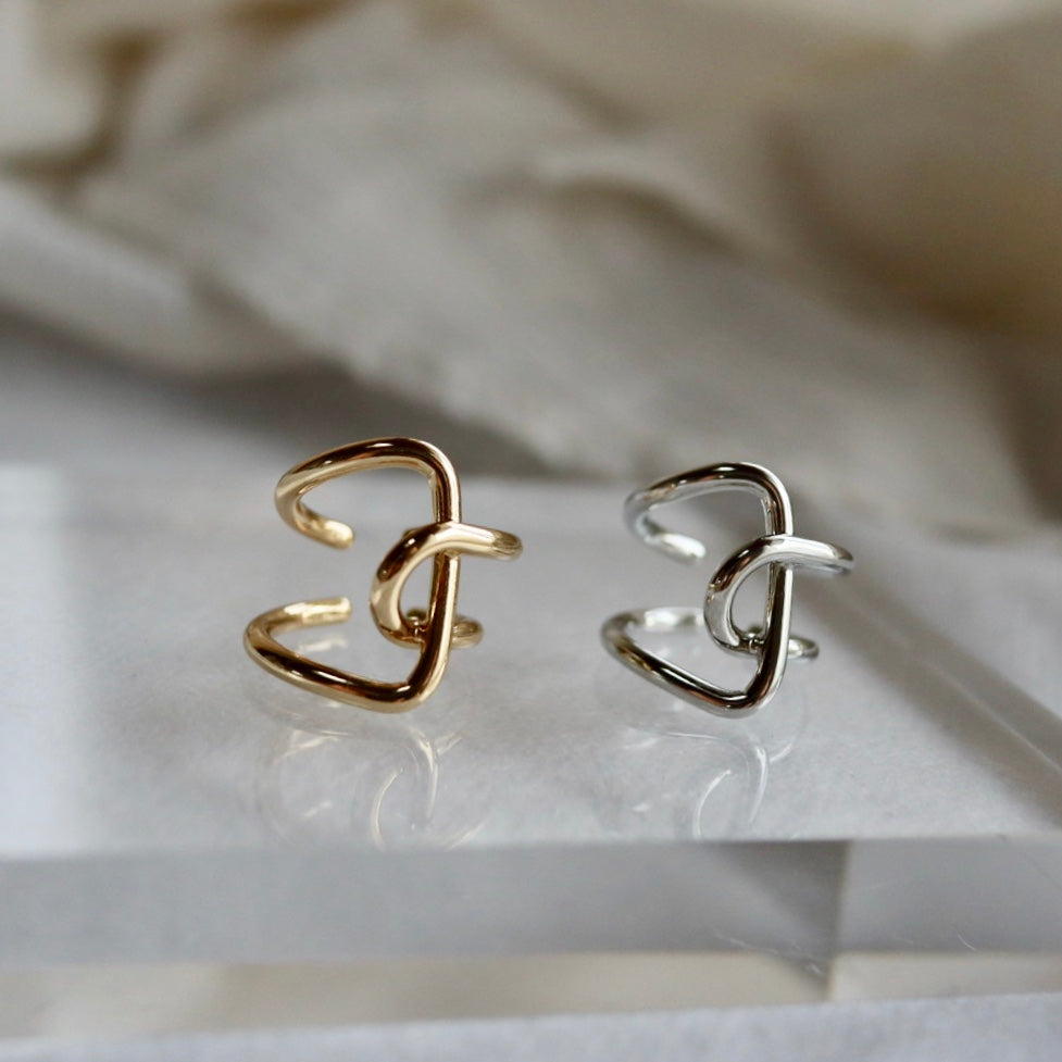 shiny entangle ring
