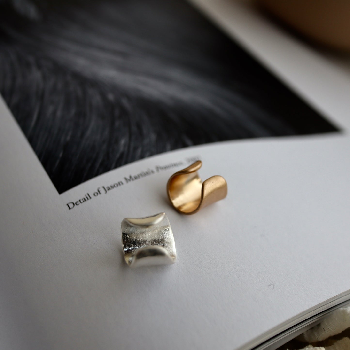 distorted mate ear cuff