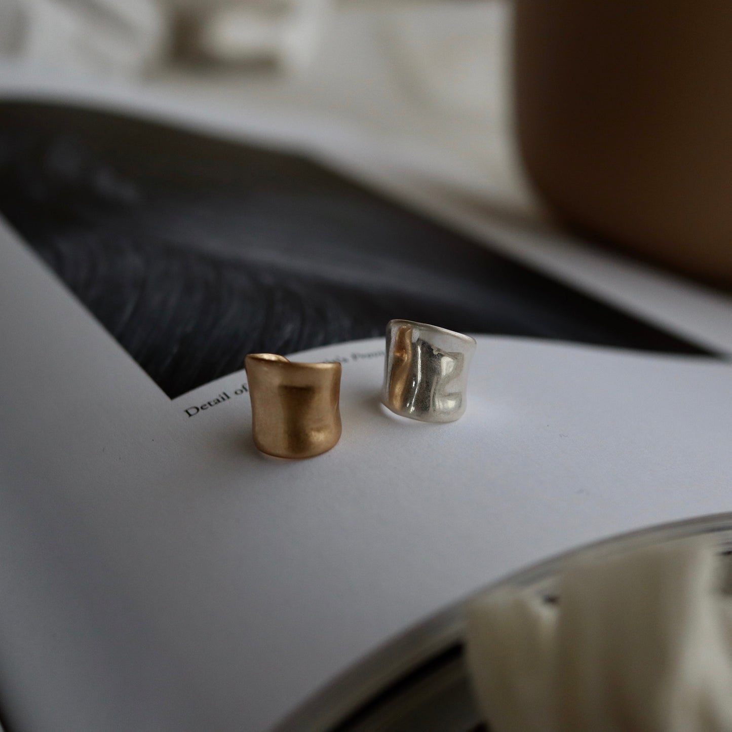 distorted mate ear cuff