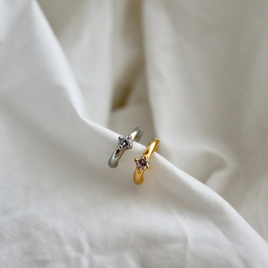 one grain zir ear cuff