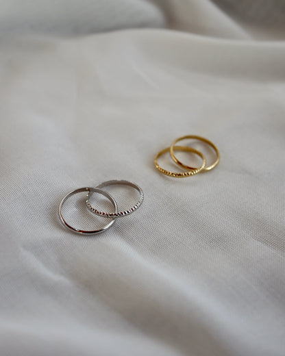 one in two ring