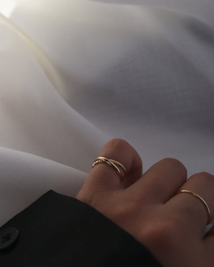 one in two ring