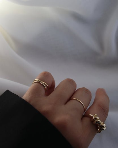 one in two ring