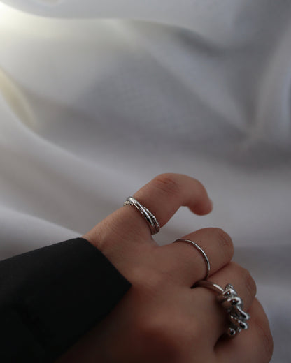 one in two ring