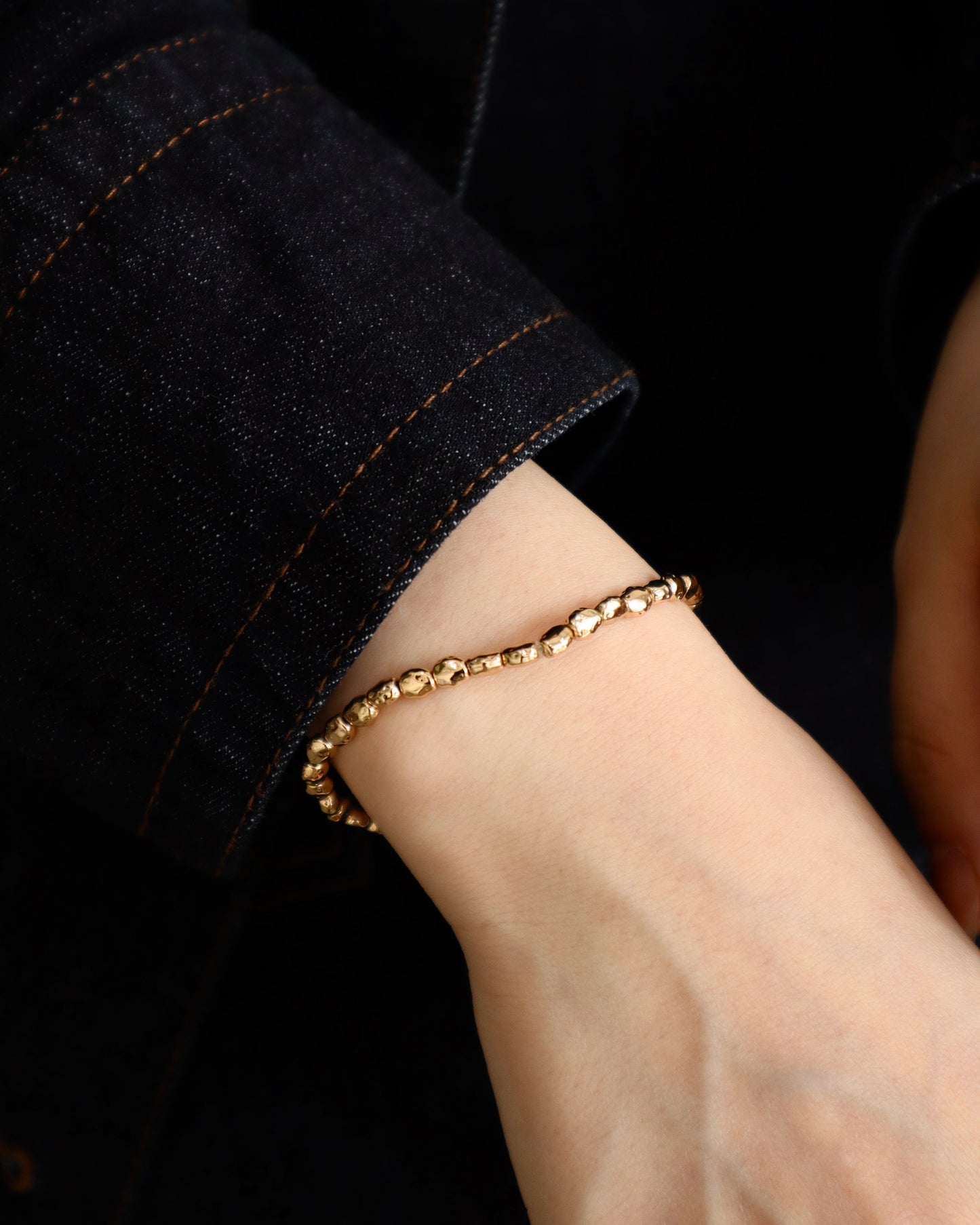 shiny pebbles bracelet