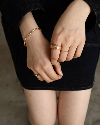 shiny pebbles bracelet