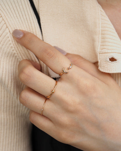 glowing moon ring