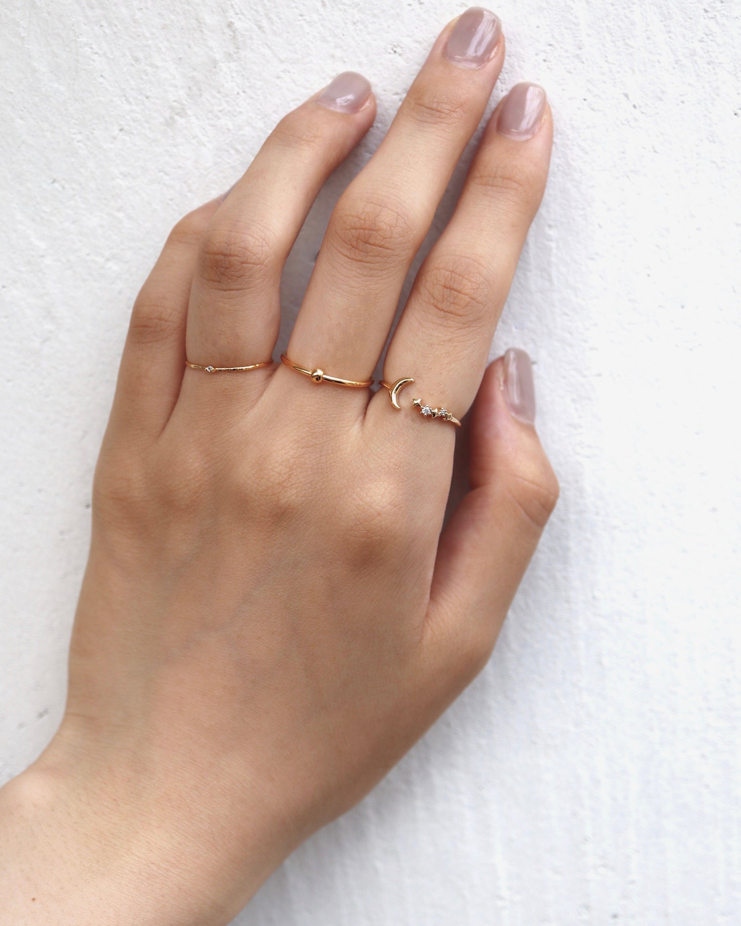glowing moon ring
