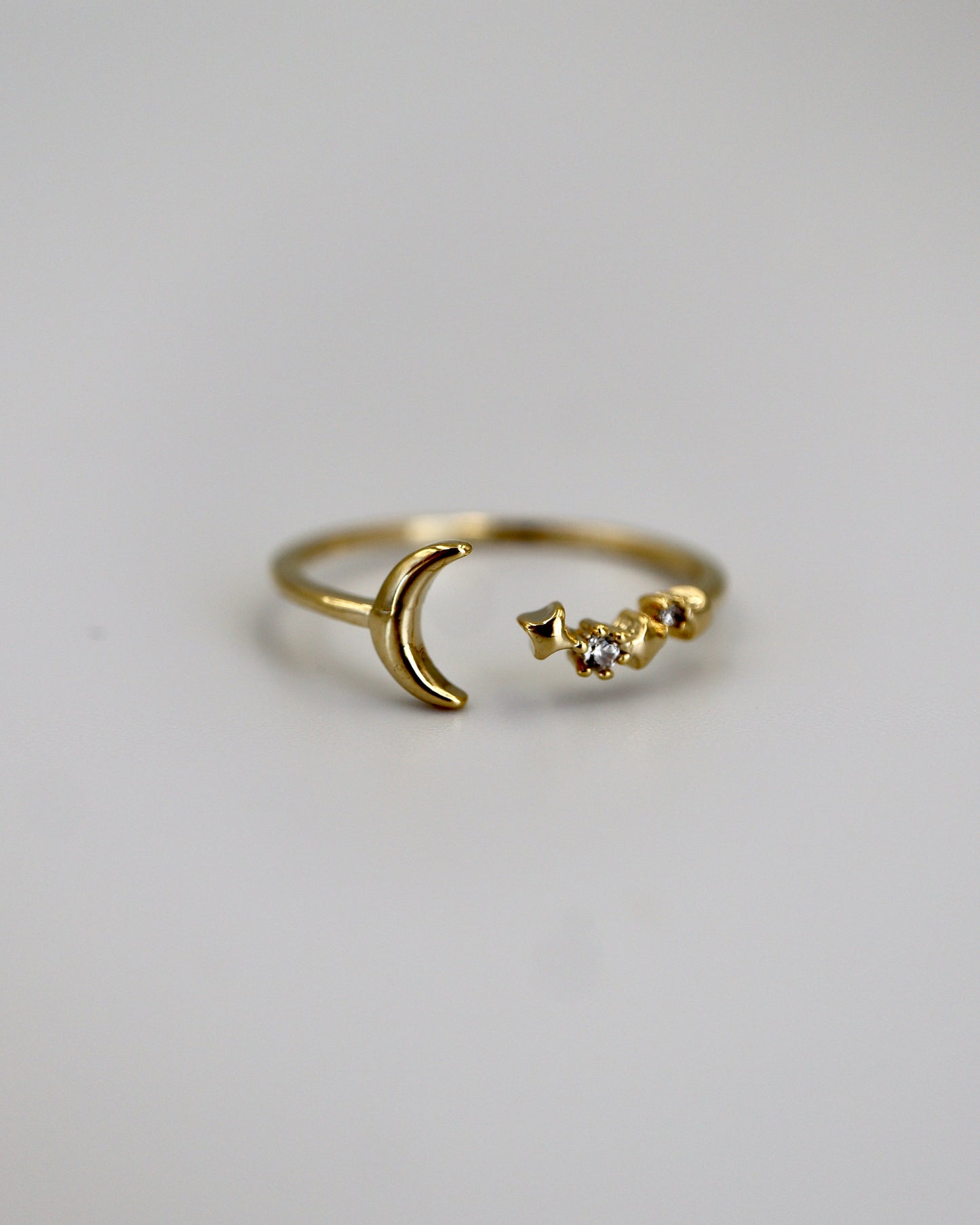 glowing moon ring