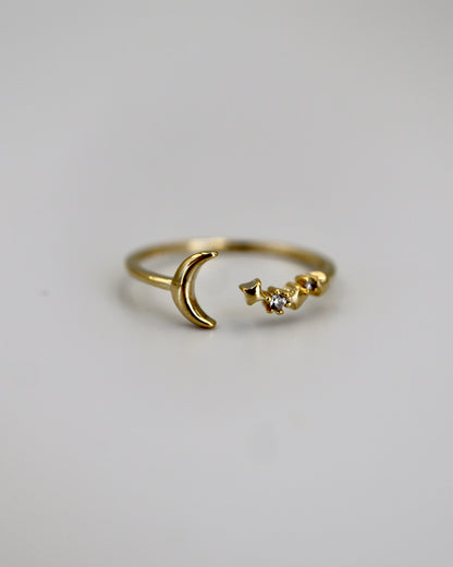 glowing moon ring