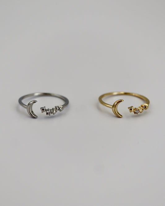 glowing moon ring