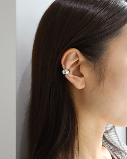 simple bubble earcuff